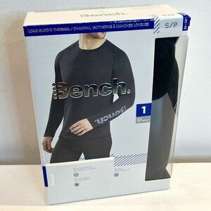 Bench Men's Black Long Sleeve Thermal Top - Size Small - NWT $35